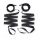 Эротический набор 4PC Bondage Bed Strap Flogger Kit - Lux Fetish - купить с доставкой в Нижнем Новгороде Эротический набор 4PC Bondage Bed Strap Flogger Kit - Lux Fetish - купить с доставкой в Нижнем Новгороде