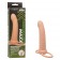 Телесная насадка для двойного проникновения Rechargeable Ribbed Dual Penetrator с вибрацией - California Exotic Novelties - купить с доставкой в Нижнем Новгороде
