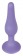 Малый фиолетовый анальный стимулятор Los Analos - 10,5 см. - Orion