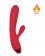 Красный вибратор-кролик с пульсацией и нагревом Irene - 21 см. - Woma купить в Нижнем Новгороде с доставкой в Orgasmix.ru Красный вибратор-кролик с пульсацией и нагревом Irene - 21 см. - Woma
