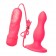 Розовая вибровтулка с  5 режимами вибрации POPO Pleasure - 10,5 см. - POPO Pleasure