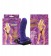 Фиолетовый женский страпон на эластичных ремешках - 16 см. - Seven Creations - купить с доставкой в Нижнем Новгороде