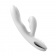 Белый вибратор-кролик Eria с вакуумной стимуляцией, функцией tapping и нагревом - 21,5 см. - BeYourLover купить в Нижнем Новгороде с доставкой в Orgasmix.ru Белый вибратор-кролик Eria с вакуумной стимуляцией, функцией tapping и нагревом - 21,5 см. - BeYourLover