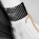 Чёрные дизайнерские наручники Desir Metallique Handcuffs Bijoux - Bijoux Indiscrets - купить с доставкой в Нижнем Новгороде