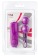 Фиолетовые вагинальные шарики с вибрацией - Toyfa Basic