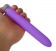 Фиолетовый классический вибромассажер Climax Smooth - 15,2 см. - Topco Sales