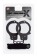Чёрные наручники из листового металла в комплекте с веревкой BONDX METAL CUFFS LOVE ROPE SET - Dream Toys - купить с доставкой в Нижнем Новгороде