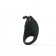Чёрное эрекционное кольцо с вибрацией Rabbit Vibrator - Baile - в Нижнем Новгороде купить с доставкой