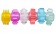 Набор из 6 разноцветных эрекционных колец Enhance 6 Piece Cock Ring Set - XR Brands - в Нижнем Новгороде купить с доставкой