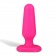 Розовый плаг из силикона BEGINNER 3 - 7,5 см. - Erotic Fantasy