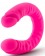 Розовый двусторонний фаллоимитатор 18 inch Silicone Slim Double Dong - 45,7 см. - Blush Novelties