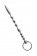 Серебристый фигурный уретральный плаг с кольцом в основании TOYFA Metal - 19 см. - ToyFa - купить с доставкой в Нижнем Новгороде