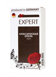 Гладкие презервативы Expert  Классическая опера  - 12 шт. - Expert - купить с доставкой в Нижнем Новгороде