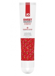 Стимулирующий клиторальный гель со вкусом клубники JO Sweet Berry Heat - 10 мл. - System JO - купить с доставкой в Нижнем Новгороде