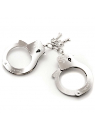 Металлические наручники Metal Handcuffs - Fifty Shades of Grey - купить с доставкой в Нижнем Новгороде