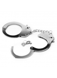 Металлические наручники с ключиками - Lovetoy - купить с доставкой в Нижнем Новгороде