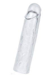 Прозрачная насадка-удлинитель Flawless Clear Penis Sleeve Add 1 - 15,5 см. - Lovetoy - в Нижнем Новгороде купить с доставкой