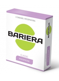 Классические презервативы Bariera Classic - 3 шт. - Bariera - купить с доставкой в Нижнем Новгороде