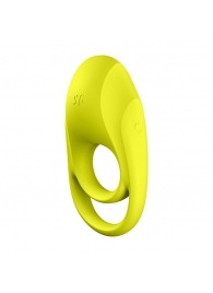 Желтое эрекционное кольцо Spectacular Duo - Satisfyer - в Нижнем Новгороде купить с доставкой