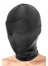 Сплошная маска-шлем с имитацией повязки для глаз - Fetish Tentation - купить с доставкой в Нижнем Новгороде