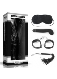 БДСМ-набор Deluxe Bondage Kit: маска, вибратор, наручники, плётка - Lovetoy - купить с доставкой в Нижнем Новгороде
