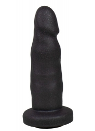 Черная реалистичная насадка-фаллоимитатор с головкой - 13 см. - LOVETOY (А-Полимер) - купить с доставкой в Нижнем Новгороде