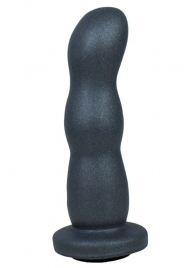Черная анальная рельефная насадка-фаллоимитатор - 15 см. - LOVETOY (А-Полимер) - купить с доставкой в Нижнем Новгороде