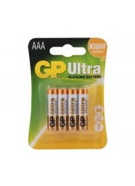Батарейки алкалиновые GP Ultra Alkaline 24А AАA/LR03 - 4 шт. - Элементы питания - купить с доставкой в Нижнем Новгороде