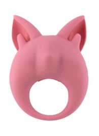 Розовое перезаряжаемое эрекционное кольцо Kitten Kiki - Lola Games - в Нижнем Новгороде купить с доставкой