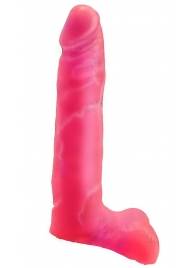 Розовая насадка-фаллос для трусиков Harness - 16,5 см. - LOVETOY (А-Полимер) - купить с доставкой в Нижнем Новгороде
