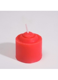 Красная свеча для БДСМ «Роза» из низкотемпературного воска - Сима-Ленд - купить с доставкой в Нижнем Новгороде