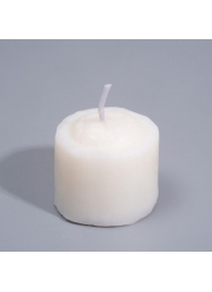 Белая свеча для БДСМ «Роза» из низкотемпературного воска - Сима-Ленд - купить с доставкой в Нижнем Новгороде