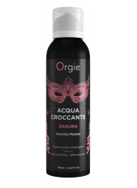 Хрустящая пенка для массажа Orgie Acqua Croccante Sakura с ароматом сакуры - 150 мл. - ORGIE - купить с доставкой в Нижнем Новгороде