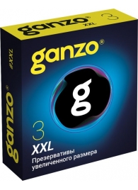 Презервативы увеличенного размера Ganzo XXL - 3 шт. - Ganzo - купить с доставкой в Нижнем Новгороде