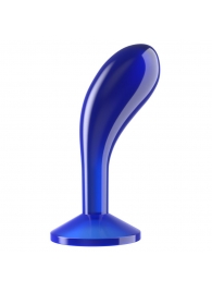 Синяя анальная втулка Flawless Clear Prostate Plug 6.0 - 15 см. - Lovetoy - в Нижнем Новгороде купить с доставкой