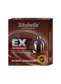 Стимулирующая насадка Sitabella Extender  Шоколад - Sitabella - купить с доставкой в Нижнем Новгороде