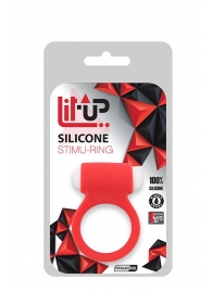 Красное эрекционное виброкольцо LIT-UP SILICONE STIMU RING 3 RED - Dream Toys - #SOTBIT_REGIONS_UF_V_REGION_NAME# купить с доставкой