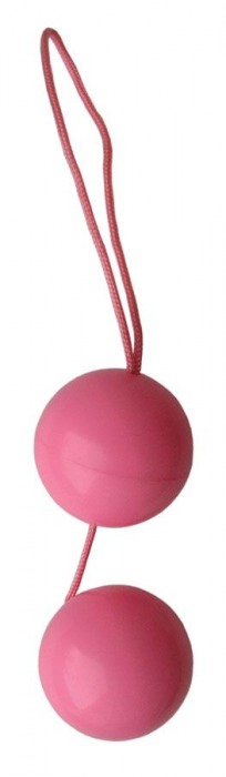 Розовые вагинальные шарики Balls - Bior toys