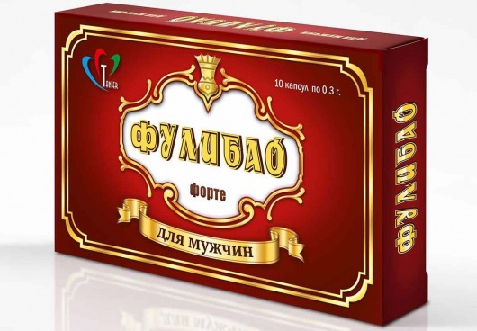 БАД для мужчин  Фулибао форте  - 10 капсул (0,3 гр.) - Фулибао - купить с доставкой в Нижнем Новгороде
