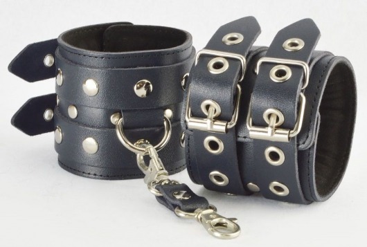 Оригинальные наручники с двойными ремешками - Sitabella - купить с доставкой в Нижнем Новгороде