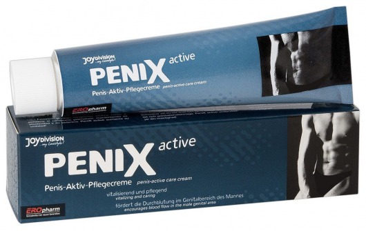 Возбуждающий крем для мужчин PeniX active - 75 мл. - Joy Division - купить с доставкой в Нижнем Новгороде