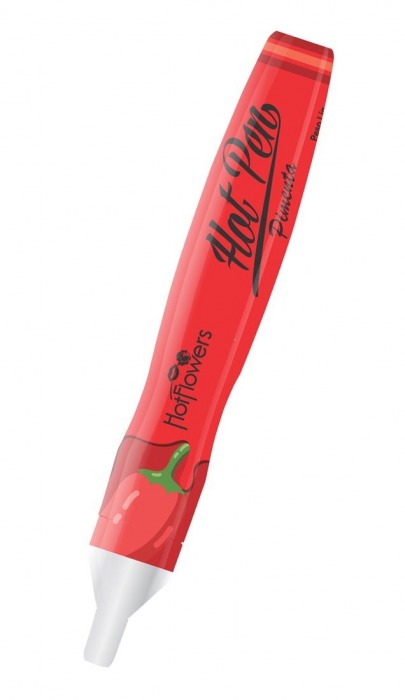 Ручка для рисования на теле Hot Pen со вкусом острого перца - HotFlowers - купить с доставкой в Нижнем Новгороде
