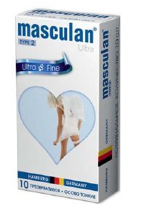 Ультратонкие презервативы Masculan Ultra Fine с обильной смазкой - 10 шт. - Masculan - купить с доставкой в Нижнем Новгороде