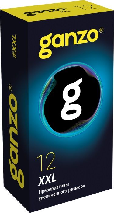 Презервативы увеличенного размера Ganzo XXL - 12 шт. - Ganzo - купить с доставкой в Нижнем Новгороде
